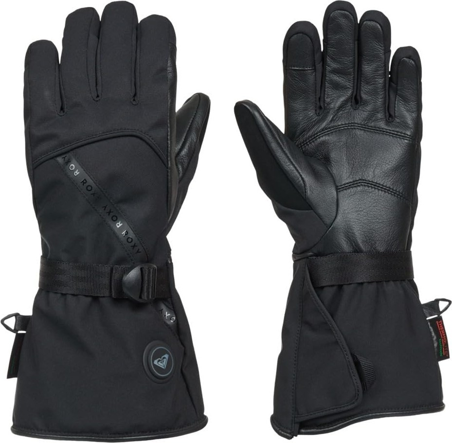 Roxy Sierra Warmlink, Isıtmalı Teknik Kar Eldiveni, Kadınlar Için, Isıtmalı Teknik Kar Eldiveni, Kadın, S, Siyah. görsel 4