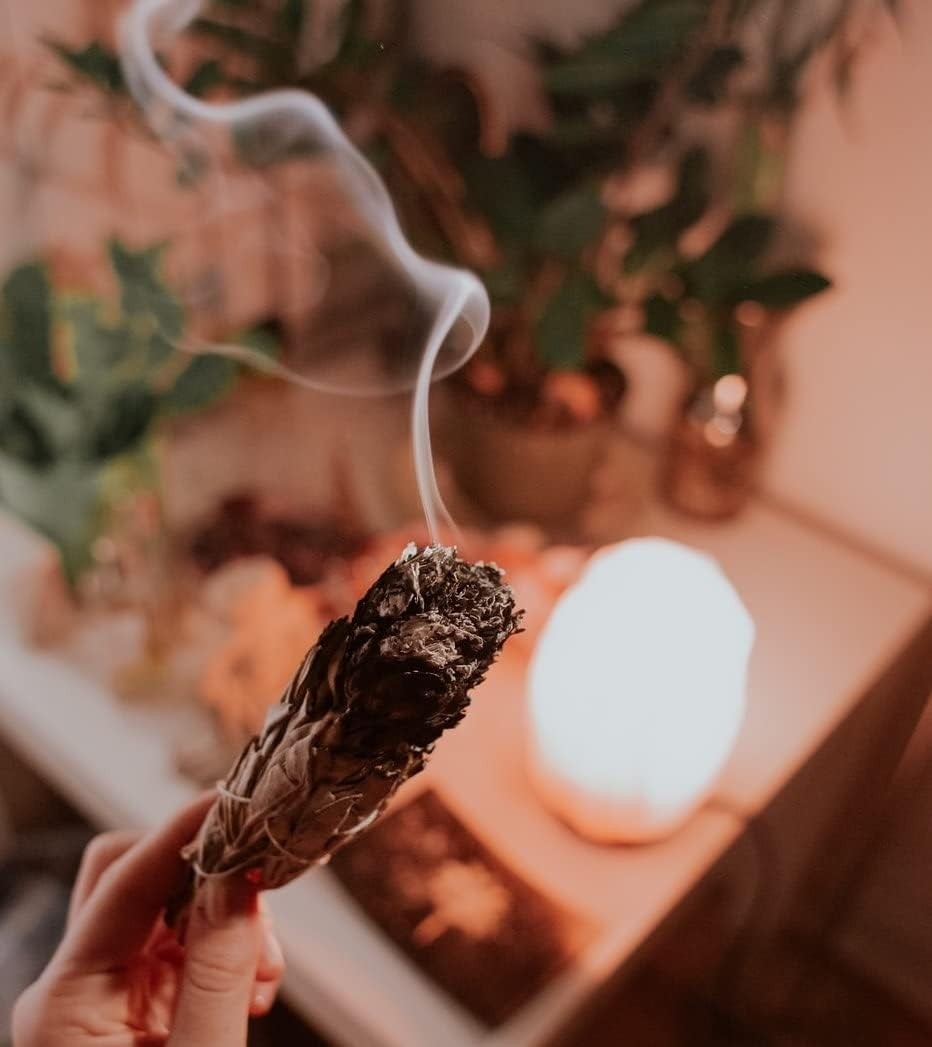 OEM Organik Adaçayı Tütsü 5 Adet (Natural White Sage Incense, Aura Cleansing White Sage, Enerji ve Arınma Seti) görsel 3