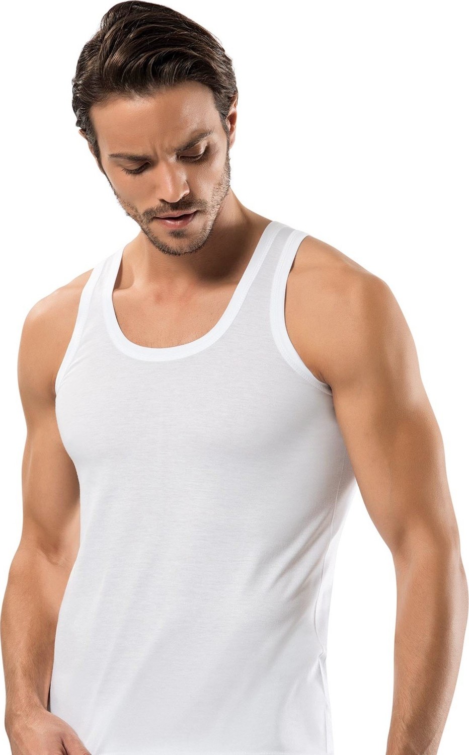 Erdem İç Giyim Erdem Beyaz Gold Modal Atlet 1550 görsel 3