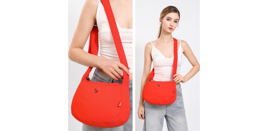 Smart Bags Mikro Poly Kumaş Postacı Kadın Çantası 3341 görsel 5