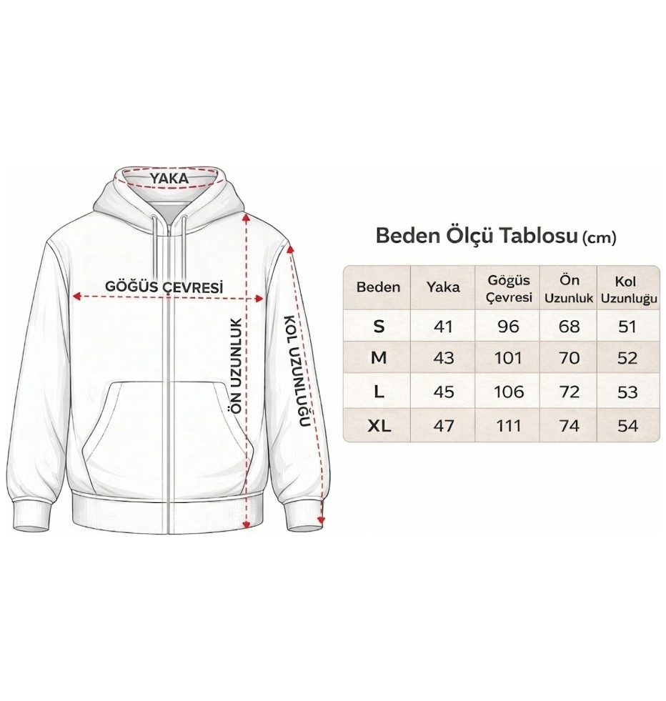 Packho Unisex Oversize Kapüşonlu Sweatshirt, Üç Iplik Şardonlu Kalın Hoodie (1 Adet Sweatshirt) görsel 5