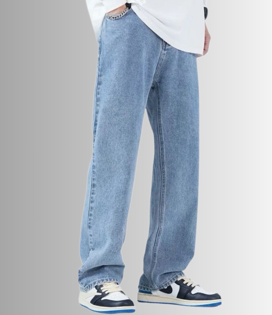 Wamoss 2025 Vintage Rahat Kalıp Baggy Pantolon görsel 2