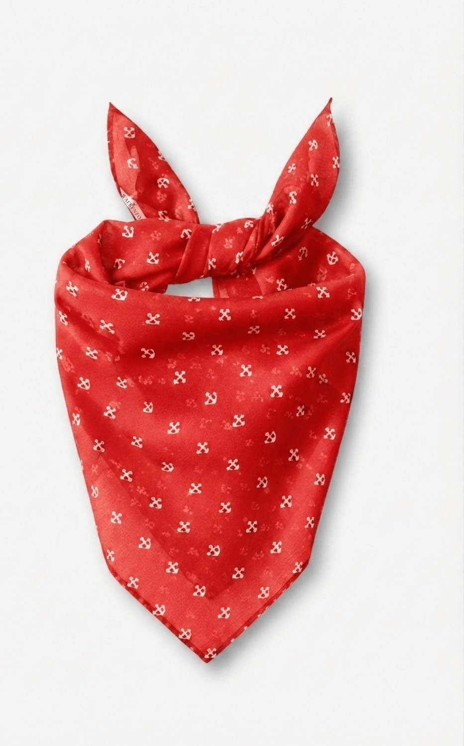Walkenzo Anchor Çapa Desenli %100 Pamuklu Çok Amaçlı Bandana Fular
