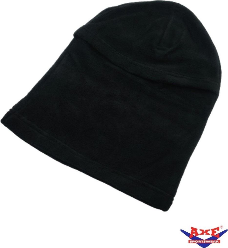 Axe Sportswear Siyah Unisex Kışlık Termal Polar Kar Maskesi Balaclava Kayak Motorsiklet Motorcu Kask Bere görsel 4