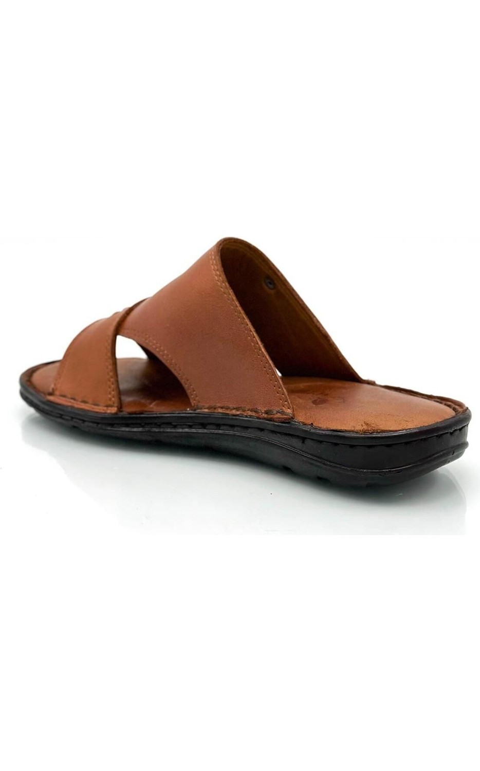 Sermoda Erkek Terlik Hafif Terlik Deri 3D Taba 1 görsel 4