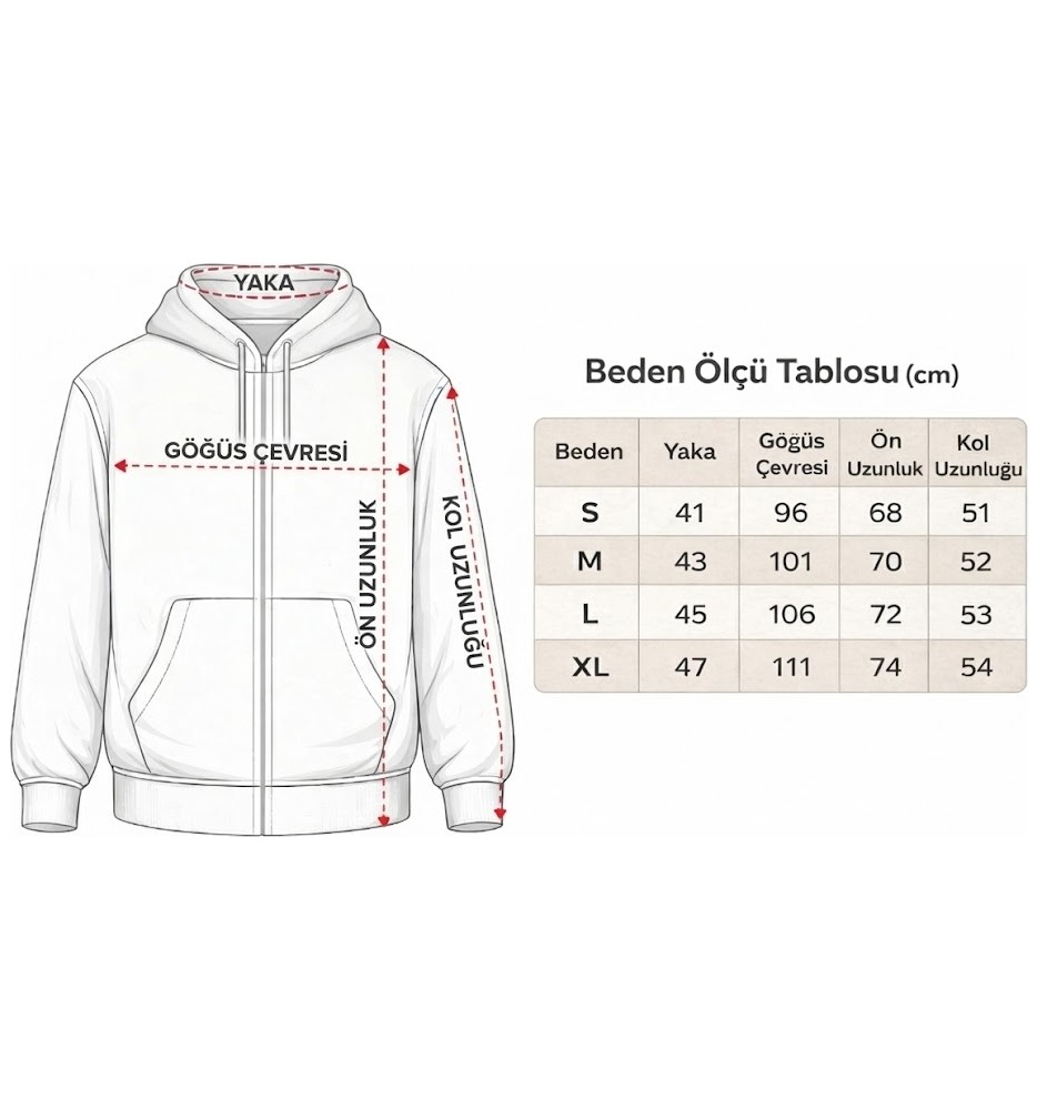 Packho Unisex Oversize Kapüşonlu Sweatshirt, Üç Iplik Şardonlu Kalın Hoodie (1 Adet Sweatshirt) görsel 8