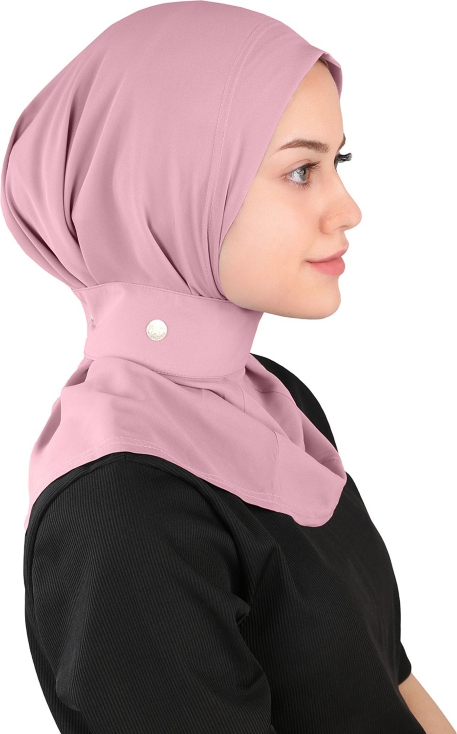Ecardin Bone Ecardin Krep Fular Şal - St 235 Pembe görsel 2