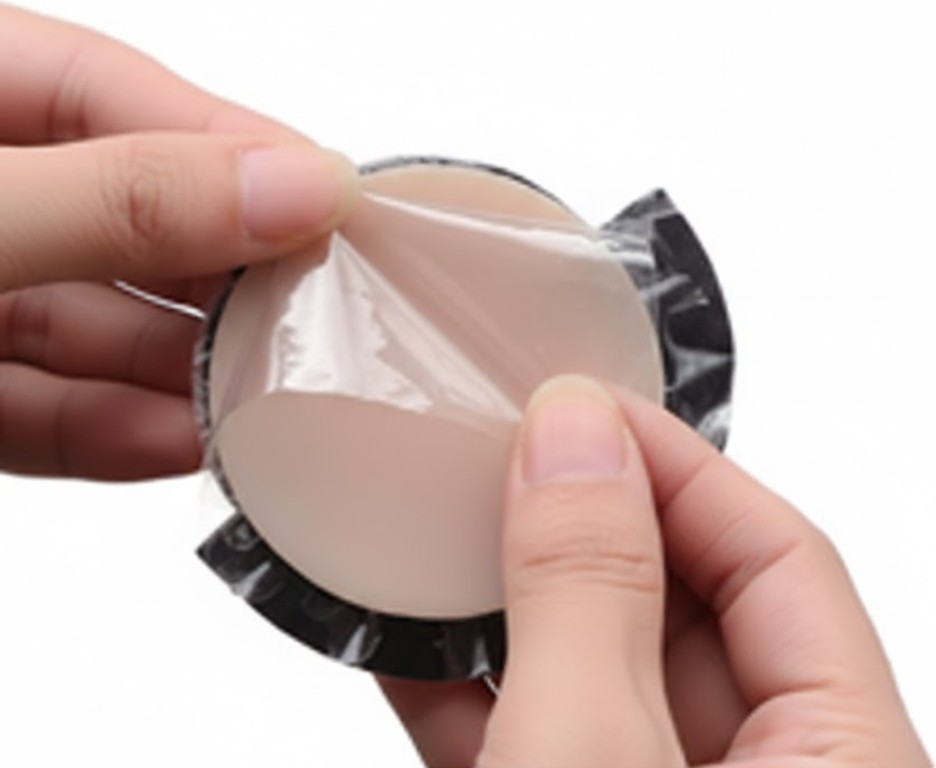 Hatıra Kutusu Tekrar Kullanılabilir Silikon Nipple Pad Gün Boyu Sabit - Lisinya görsel 3
