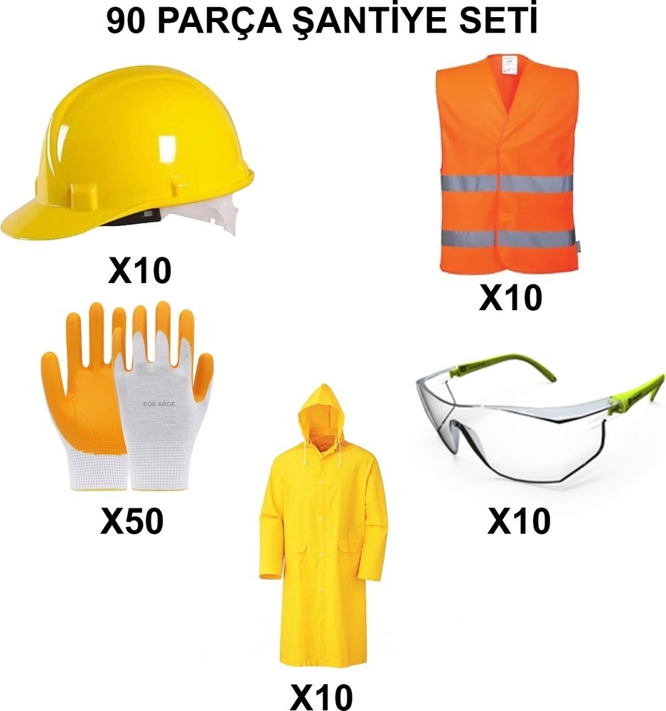 TeknoKapsül 90 Parça Şantiye Eldiven Seti ile Güvenli Çalışma Fırsatı görsel 2