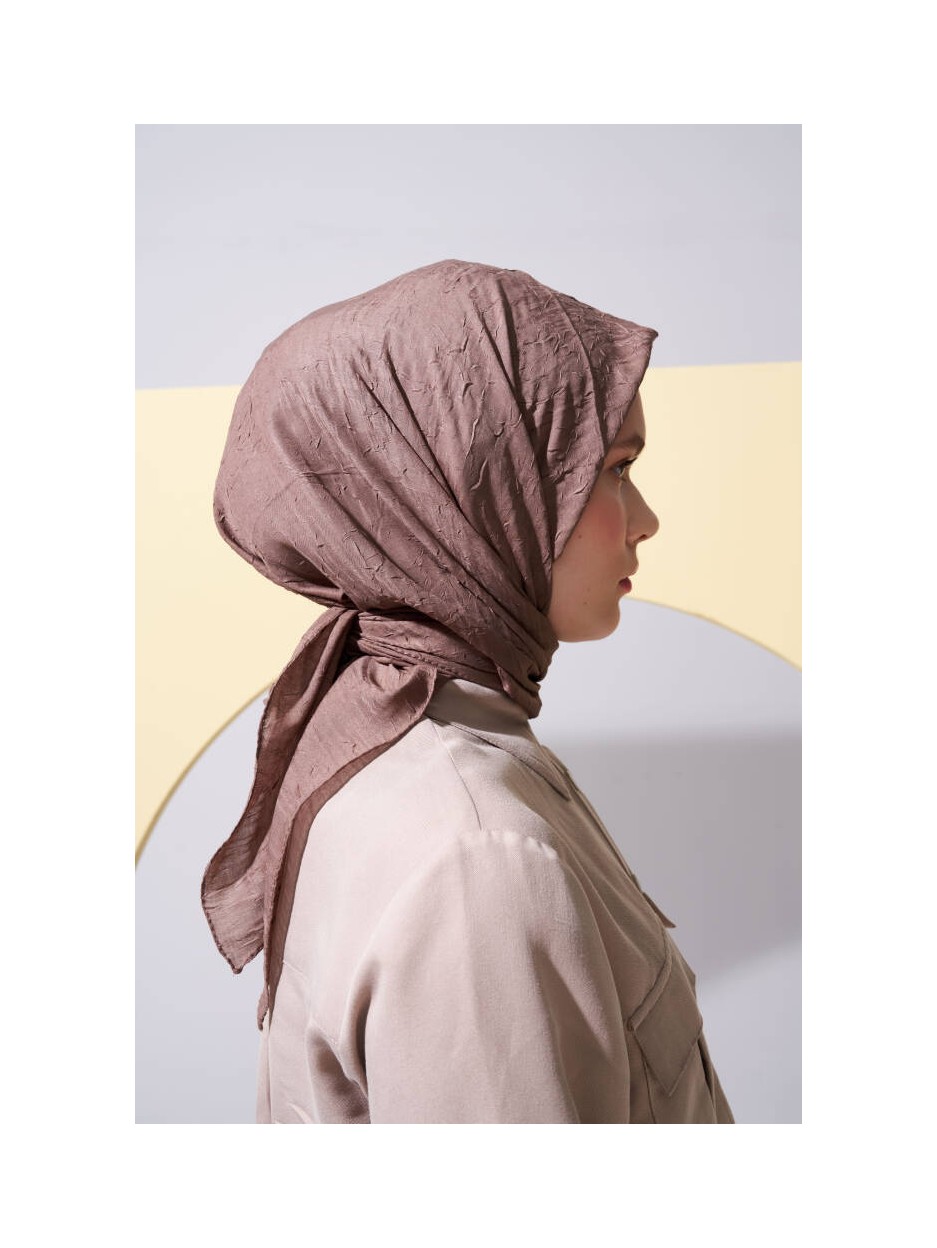 Güneş Bambu Kraş Eşarp (Tesettür Giyim, %100 Pamuk, Hafif, Rahat, Şık, Yüksek Kalite, Uygun Fiyat, Hijab, Shawl, Scarf, Lux, Original) görsel 8