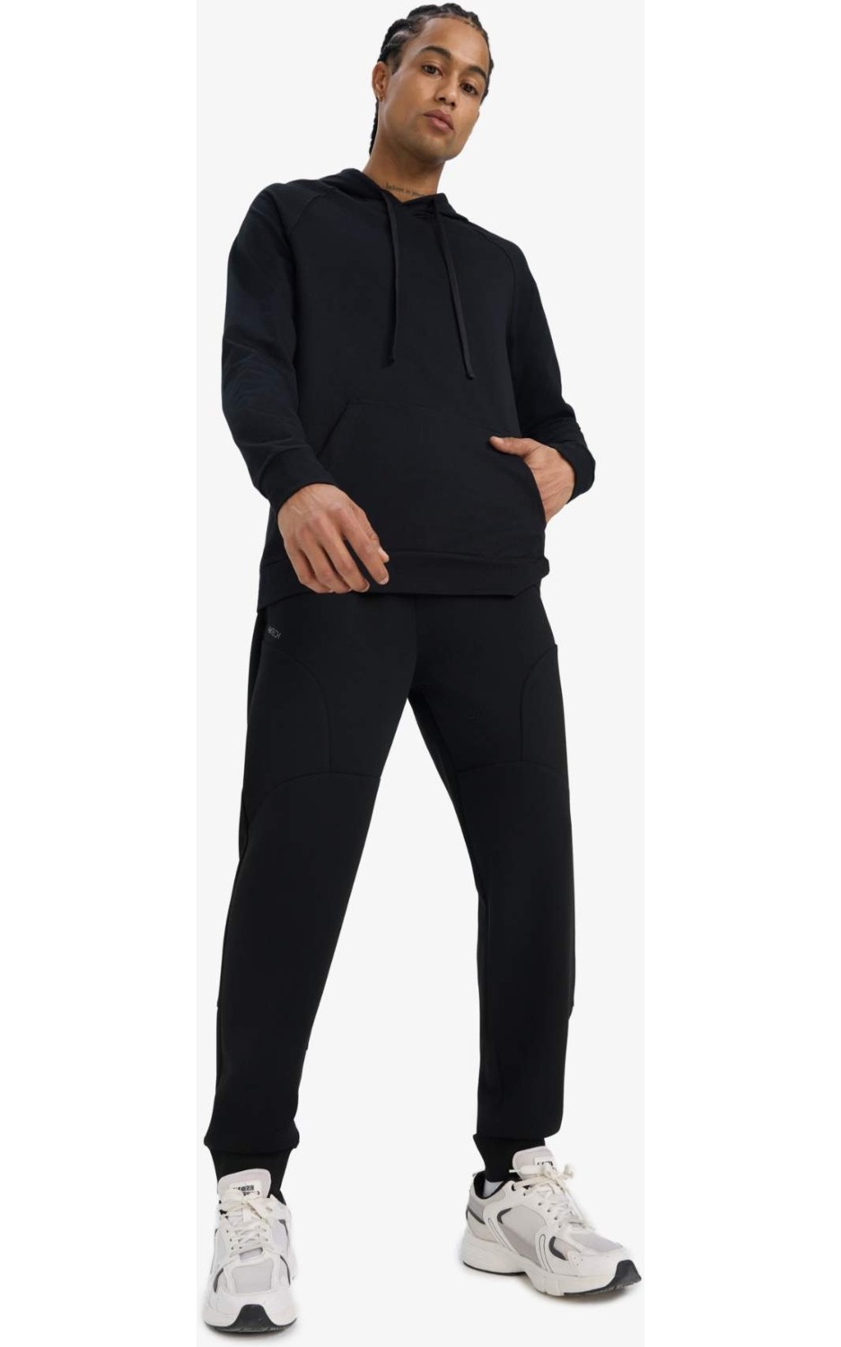 DeFacto Standart Fit Kapüşonlu Sporcu Sweatshirt D8014AX25SP görsel 2