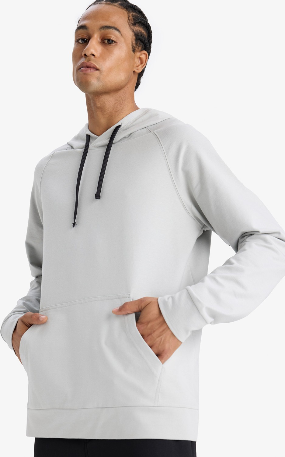 DeFacto Standart Fit Kapüşonlu Sporcu Sweatshirt D8014AX25SP
