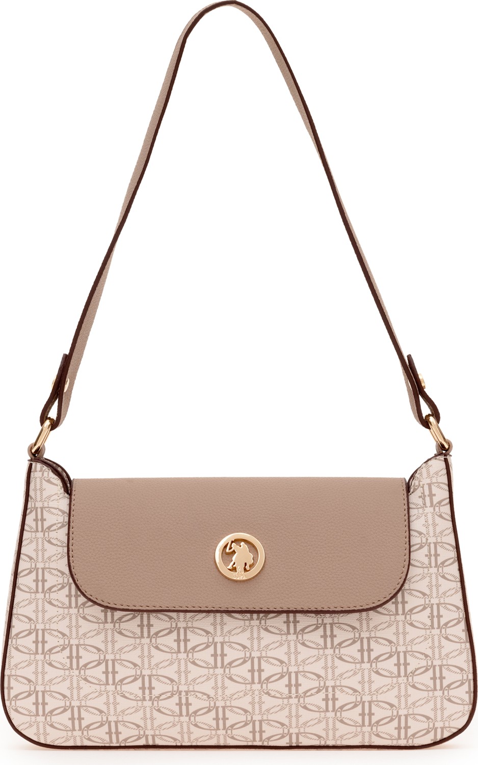 U.S. Polo Assn. Kadın Bej Kol Çantası 50293707-VR011 görsel 3