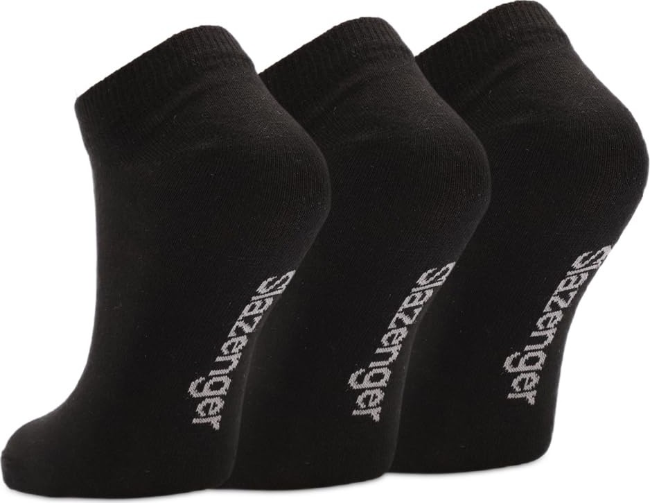 Aesco Slazenger Jaıme 3 Lü Kadın Soket Siyah Çorap görsel 2