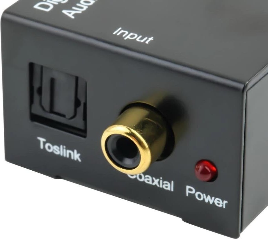 Aesco Lunatic 5545 Dijital To Analog Optik Tos Ses Çevirici Dönüştürücü Adaptör görsel 3