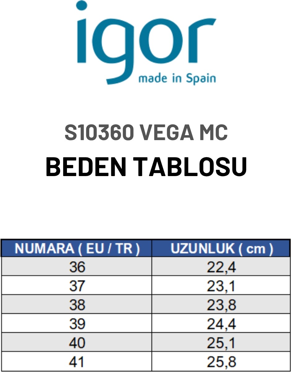 Igor Vega Mc Kadın Sandalet - Fildişi S10360-079 görsel 5