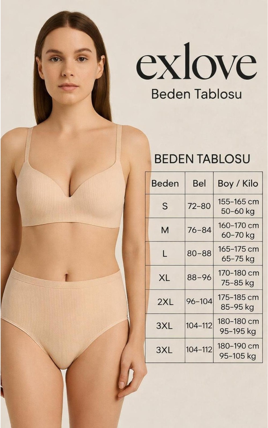 Exlove 6'lı Fashion Kadın Pamuklu Bikini Külot - Esnek Bel Günlük Rahat Iç Çamaşırı görsel 5
