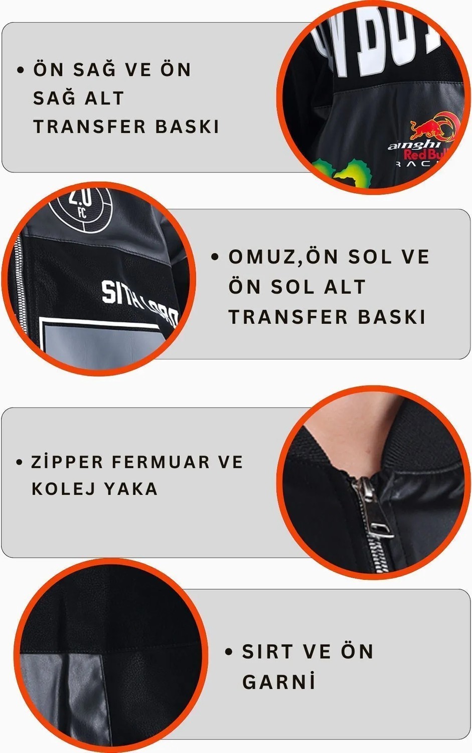 Black Level Kadın Oversize Siyah Deri Motorcu Mont Fermuarlı Bomber Ceket Kış Sezonu İçin Tasarlandı görsel 8
