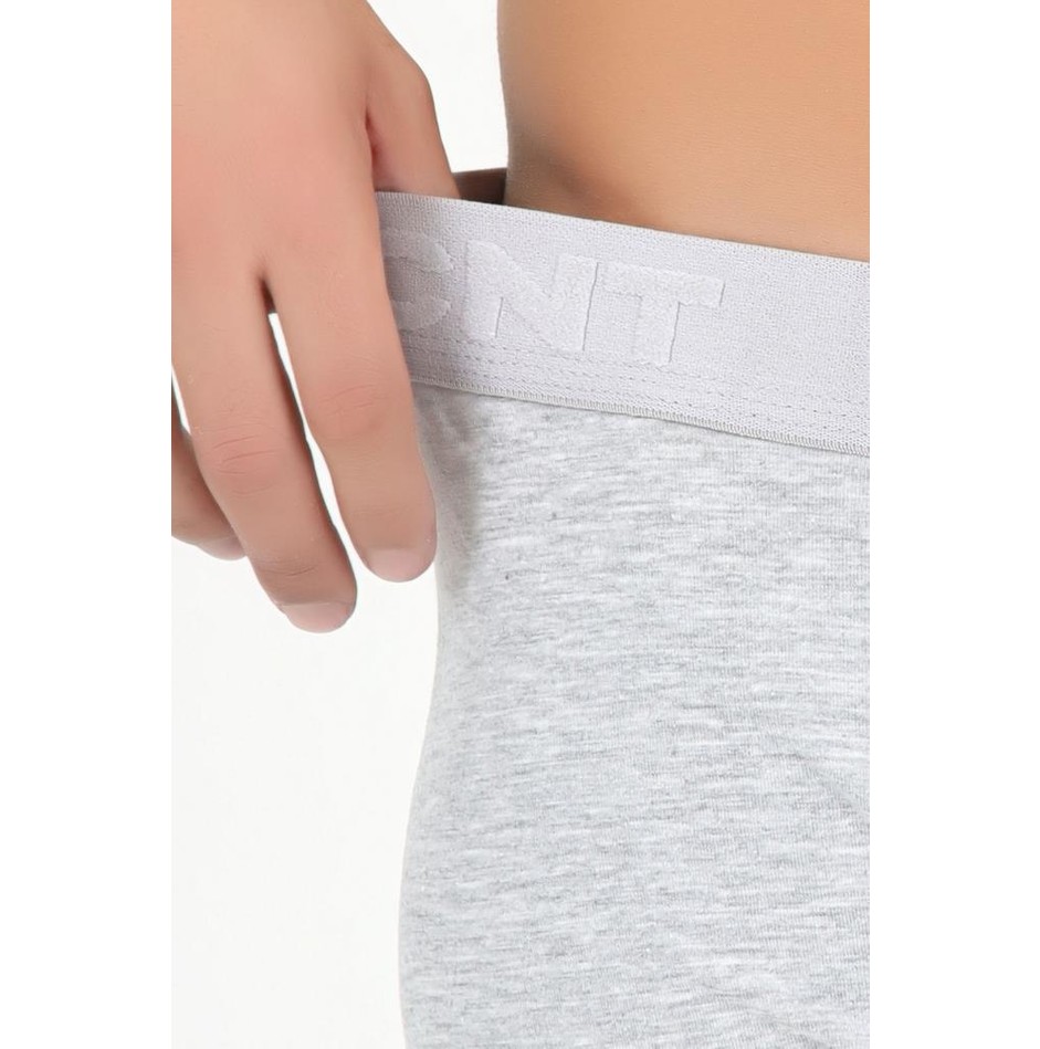 Cnt Erkek Boxer Düz Desenli 3XL Likralı Premium Paket 6'lı Konforlu İç Giyim Seti görsel 8