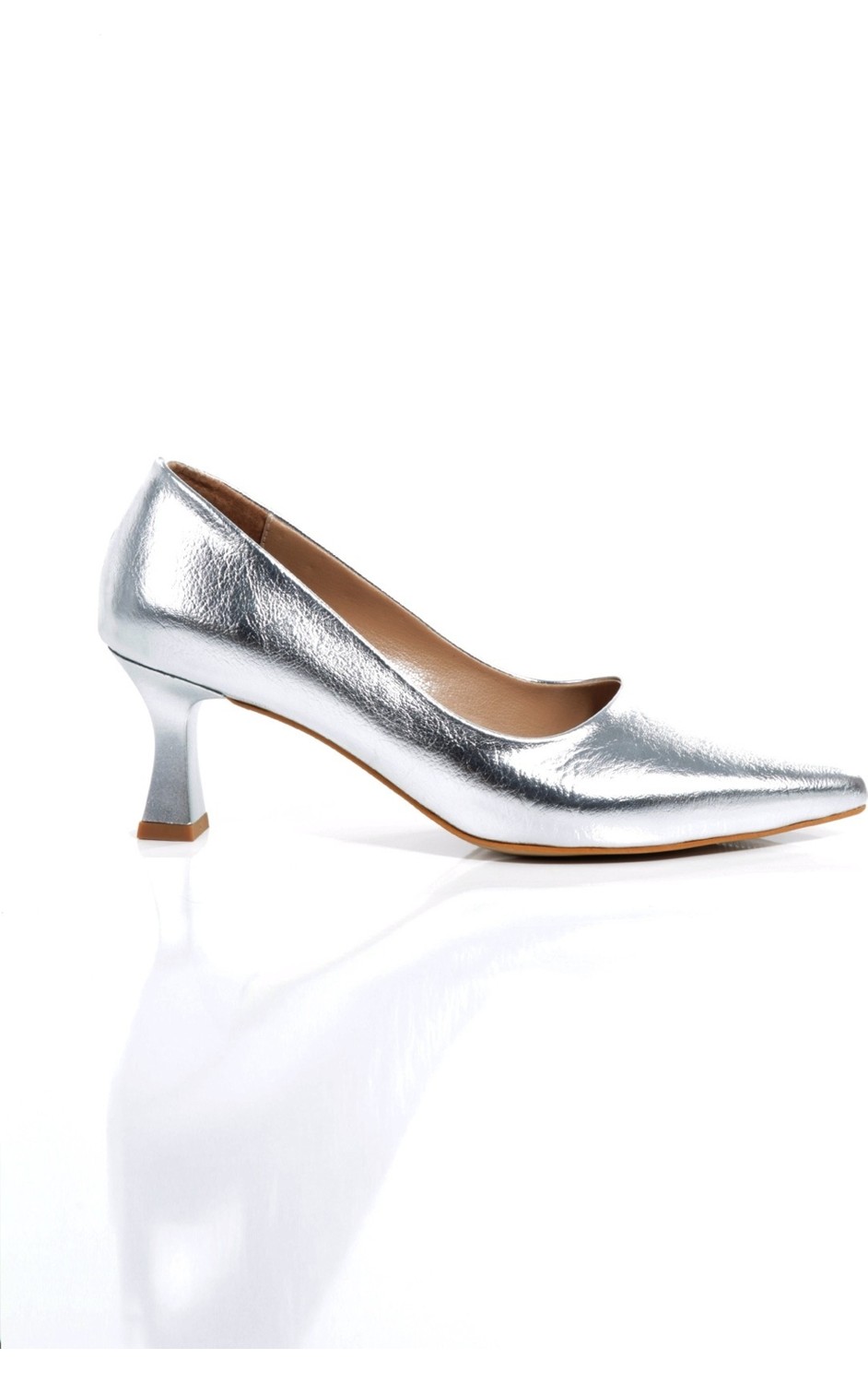 Modabuymus Kandy Altın Dore Abiye Ayakkabı Kısa Topuklu Stiletto görsel 4