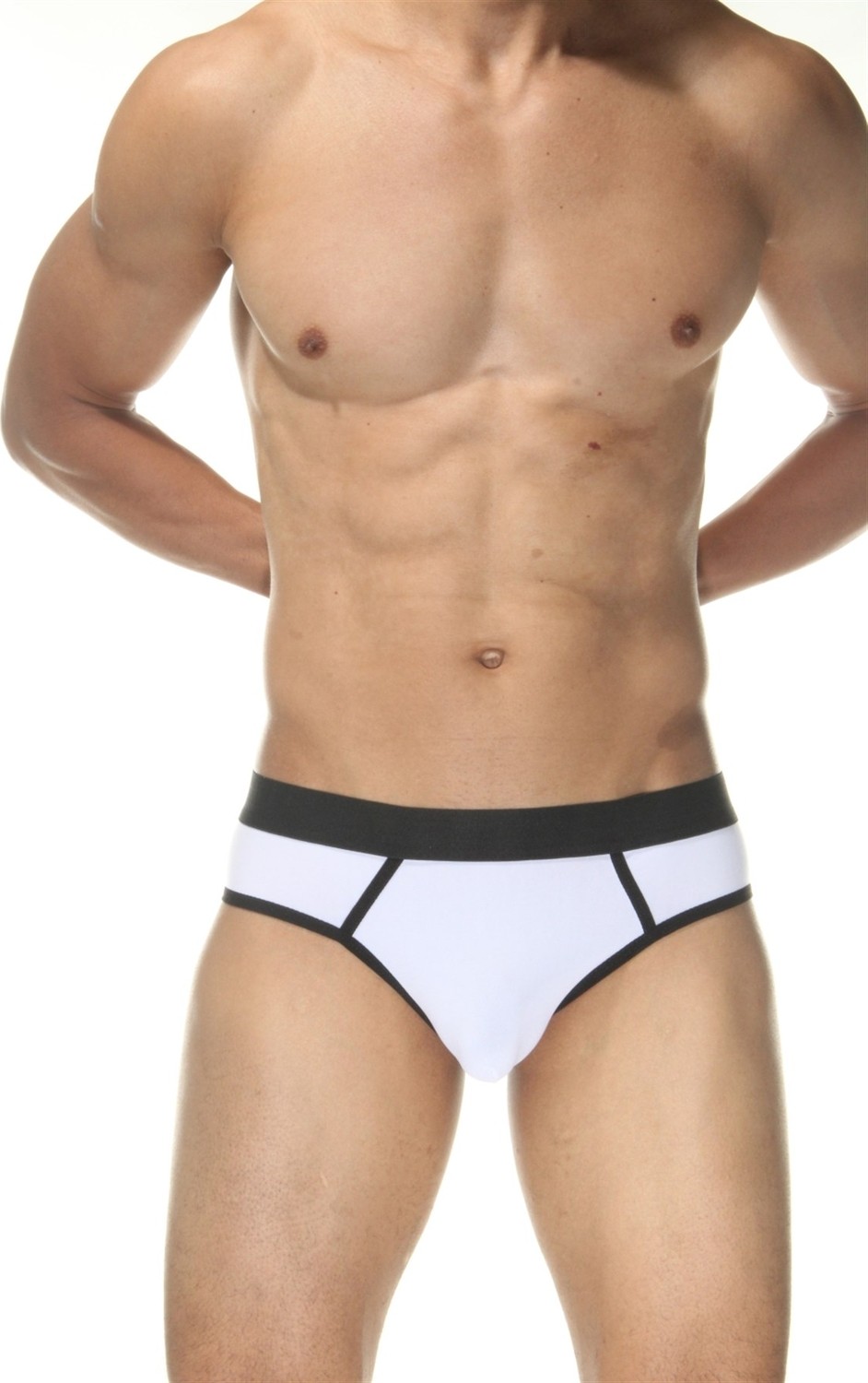 bebekokusu Beyaz Jockstrap Erkek Iç Giyim