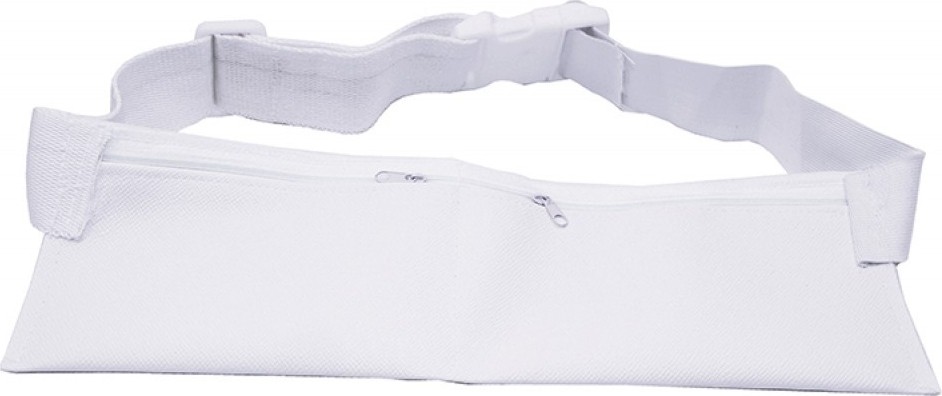Zirve Hediyelik Palaskalı Lastikli Deri Ihram Kemeri Beyaz görsel 2