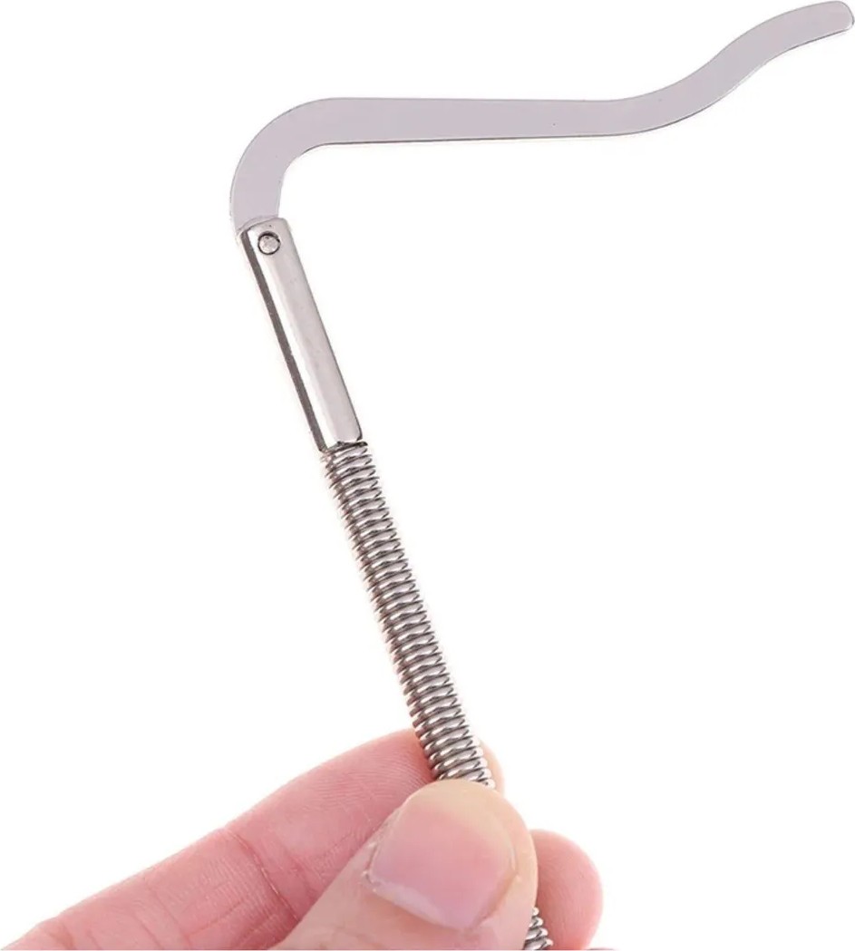 Airyfoot Metal Para Tokası Kadın Cüzdan Içi Para Klipsi Nikel Renk Yaylı 7.5 cm görsel 2