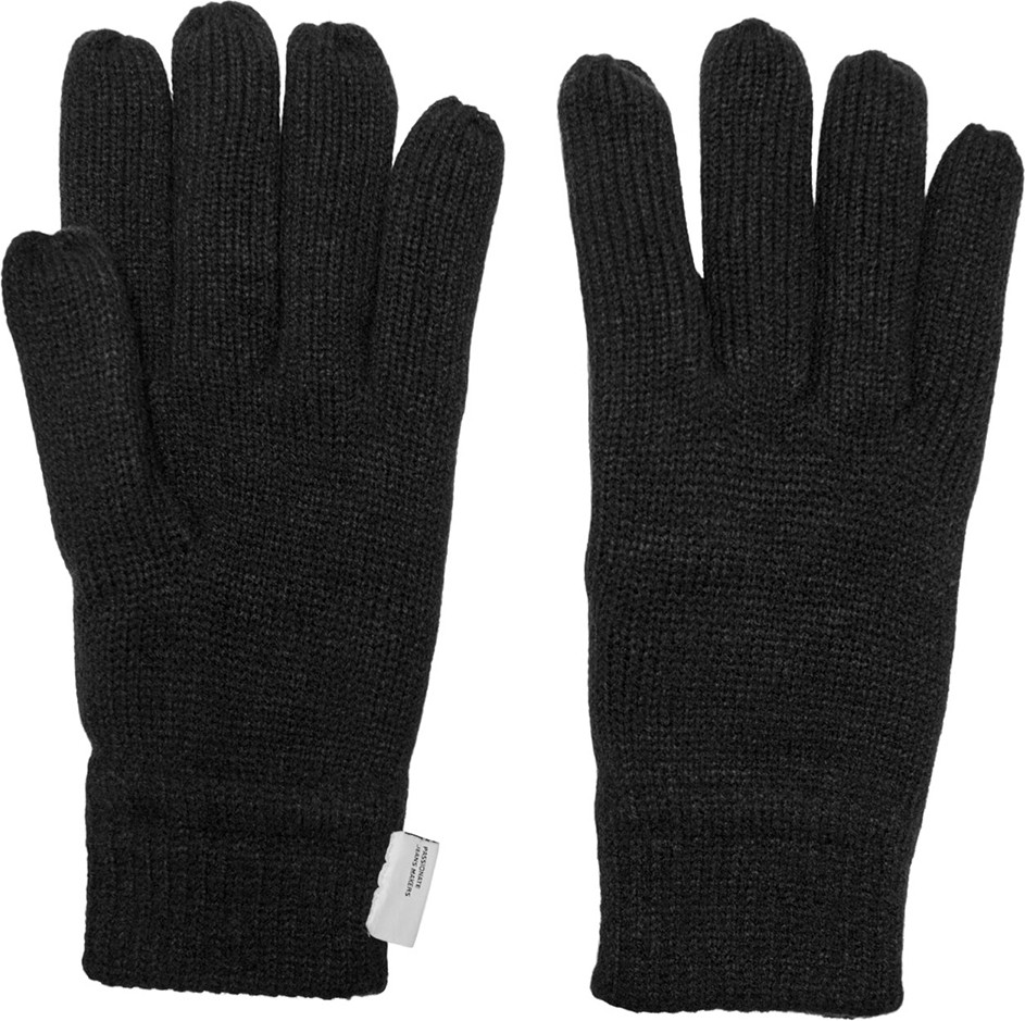 Only & Sons Erkek Onsx Flat Örgü Eldiven 22023863 Siyah