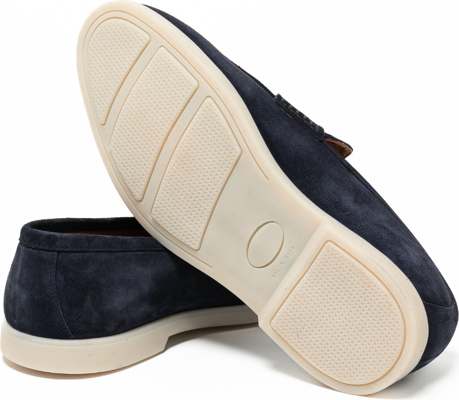 Giuseppe Mengoni Erkek Oxford ( Klasik) MO-16500A250-16500 Giuseppe Mengoni Güçlü Lacivert Süet görsel 5