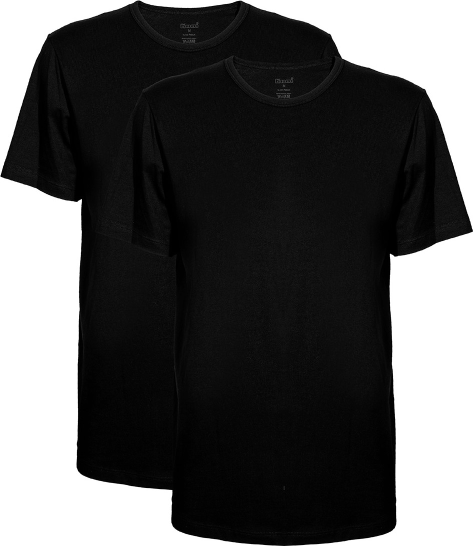 Kom Hulio Bisiklet Yaka 2 li Erkek Tshirt