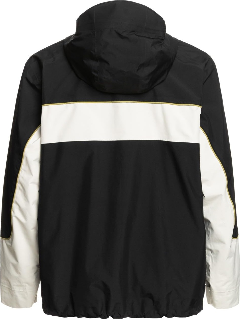 Die Grup Quiksilver High Altitude Gore-Tex Unisex Siyah Snowboard Ceketi görsel 2