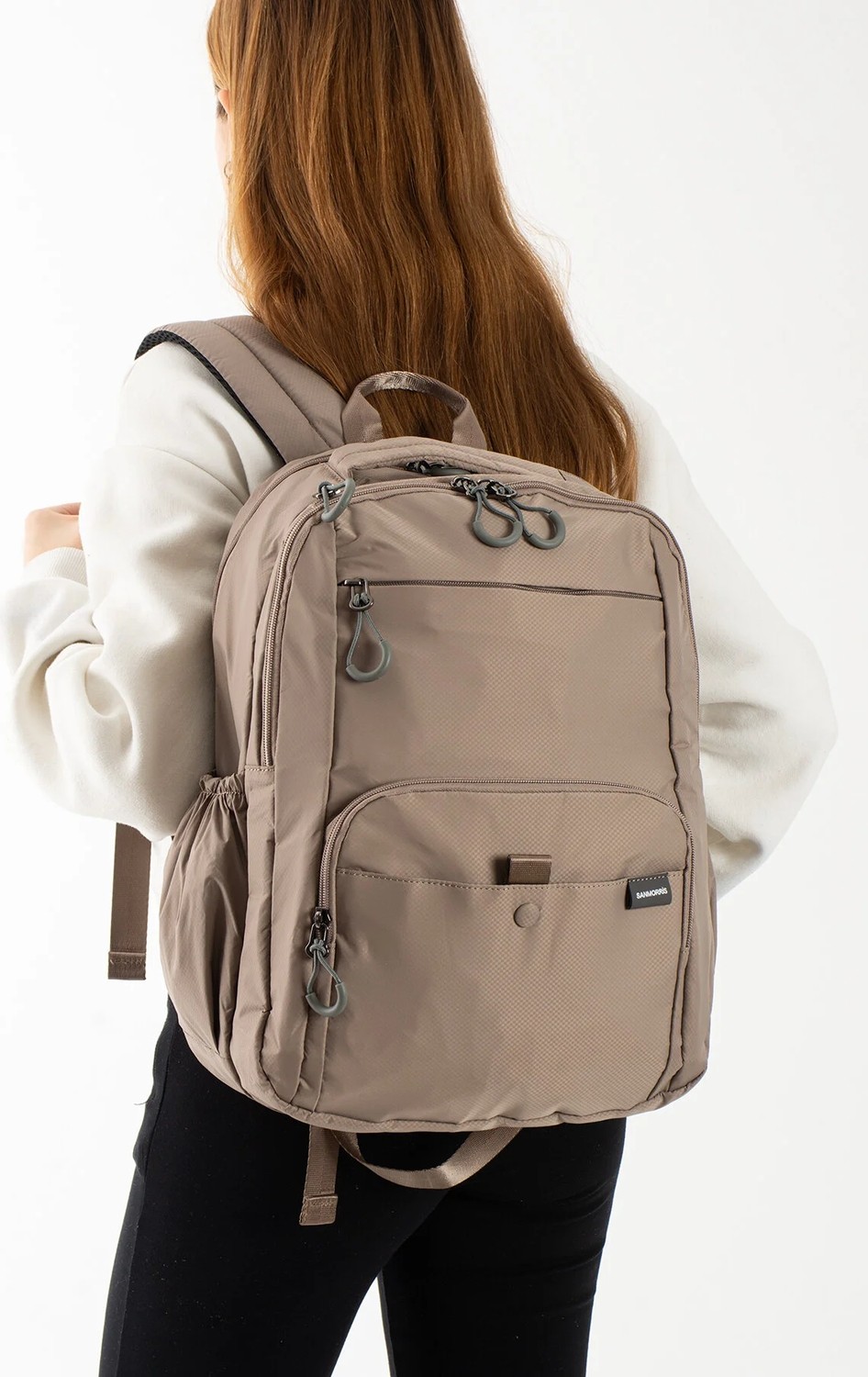 Sargınlar 45X34X22 Unisex Çok Bölmeli Laptop Bölmeli Seyahat Sırt Çantası, Suya Dayanıklı, Valiz A görsel 8