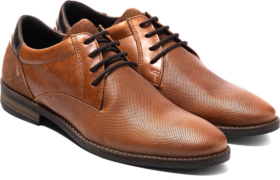 John May Erkek Oxford ( Klasik) 1154/A 010 Wk-John May Orkut Suede Cognac görsel 3
