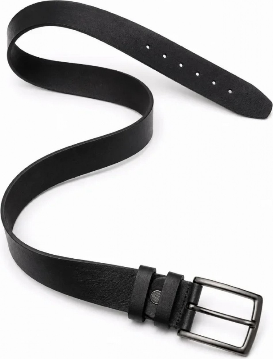 Marsilyan - Erkek Hakiki Deri 4 cm Klasik Kemer Metal Tokalı Günlük ve Klasik Kullanım görsel 2