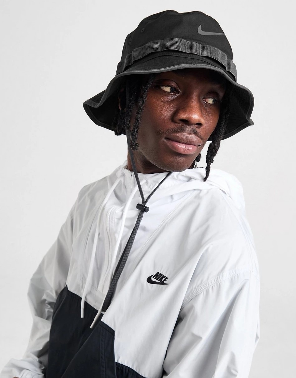 Nike Dri-Fıt Apex Bucket Hat Siyah Unisex Şapka görsel 2