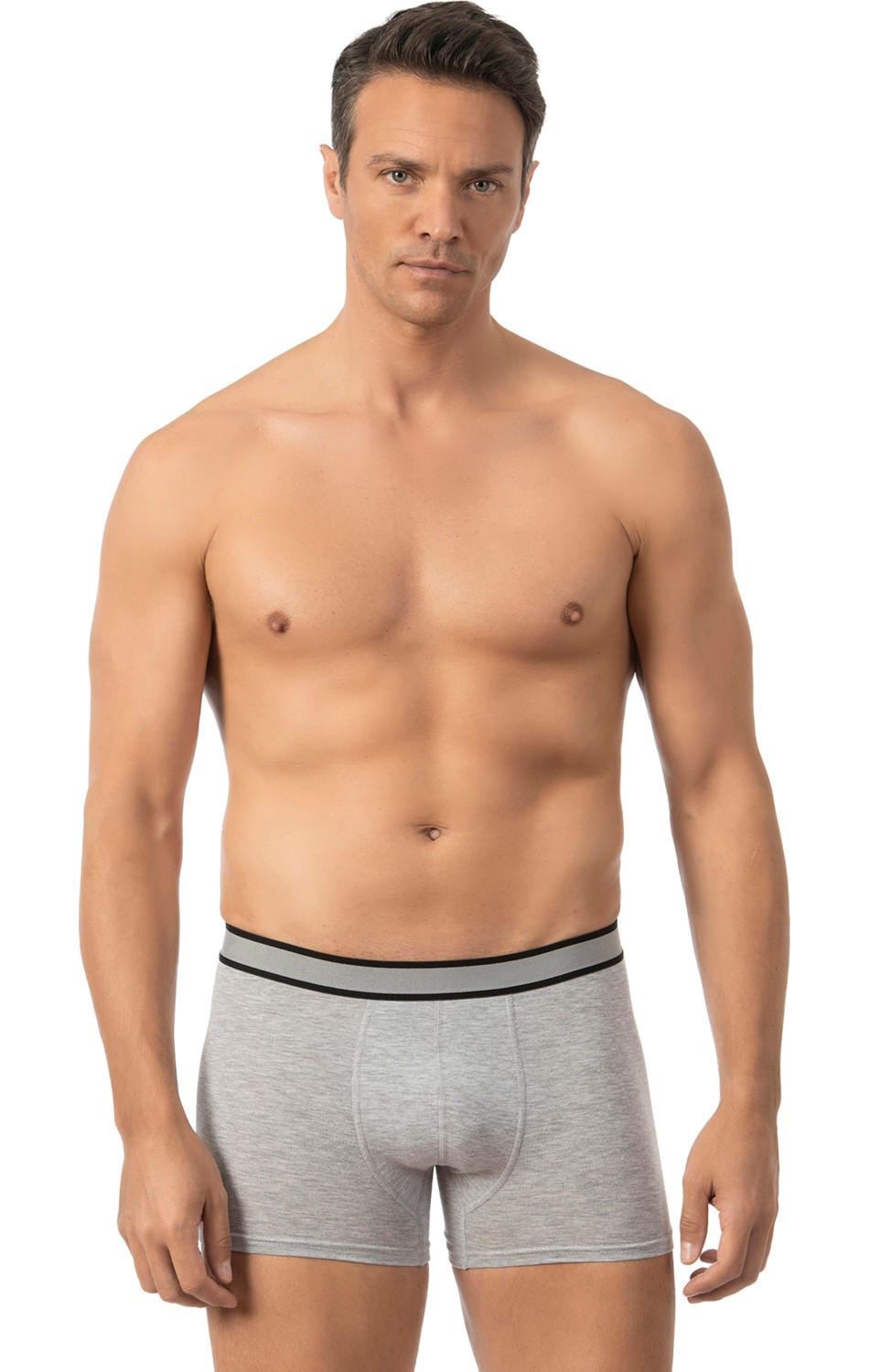 Özkan Underwear Özkan 11226 5'li Paket Erkek Pamuklu Likralı Boxer Şort görsel 4