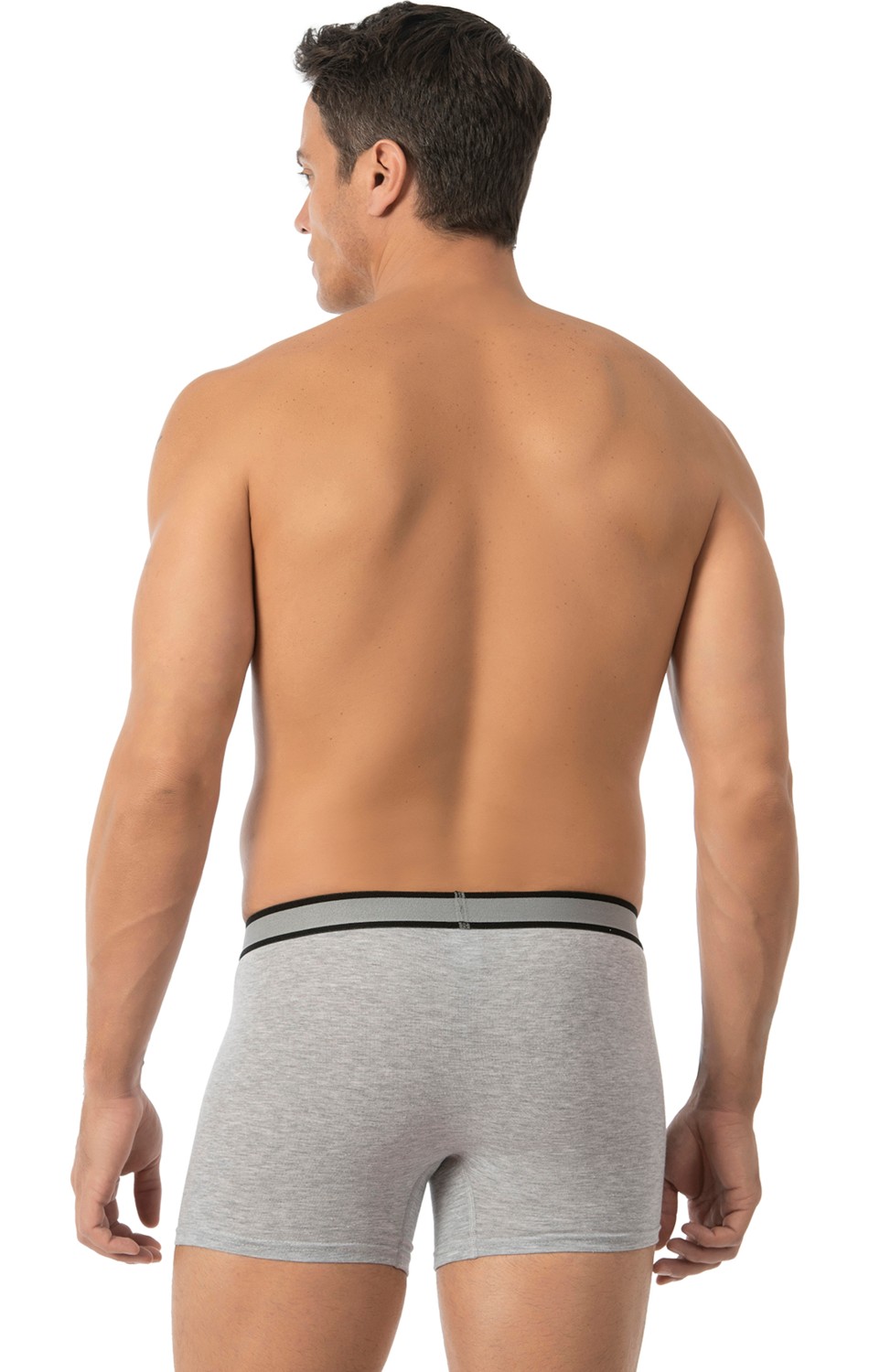 Özkan Underwear Özkan 11226 5'li Paket Erkek Pamuklu Likralı Boxer Şort görsel 5