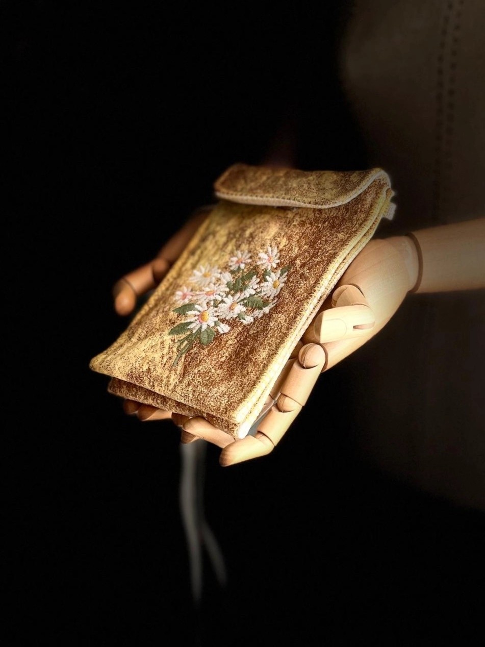 Ggart Handmade Meadov Nakış Işlemeli Telefonluk, Telefon Çantası V19 görsel 6