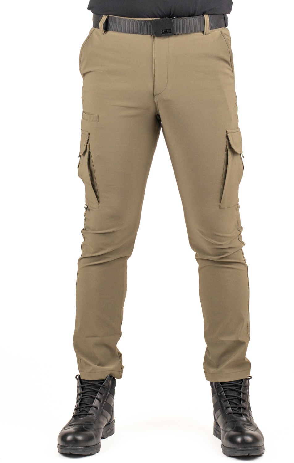 NKY Store Erkek Taktik Outdoor Kargo Pantolon, Suya Dayanıklı, Esnek ve Çok Cepli Haki Renk görsel 5