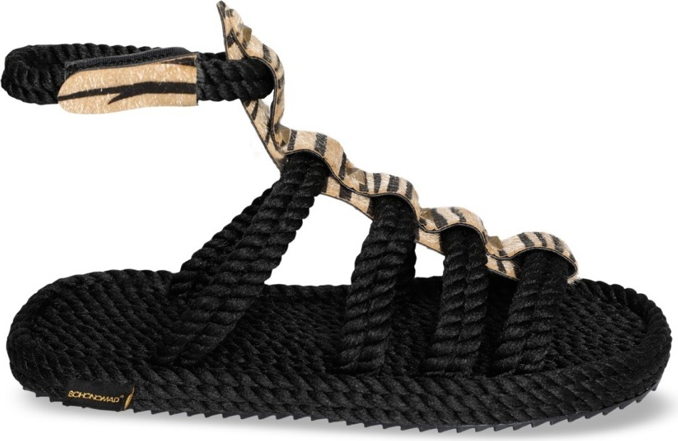 Nomadic Republic Srg.zeb Serengeti Siyah Zebra Kadın Sandalet görsel 3