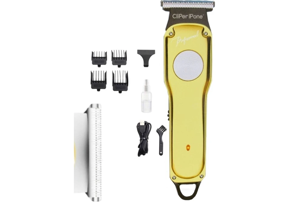 Resim Ipone Profesyonel Usb Şarjlı Berber Tıraş Makinesi Saç Sakal Tıraş Makinası Erkek Bakım Seti 85 