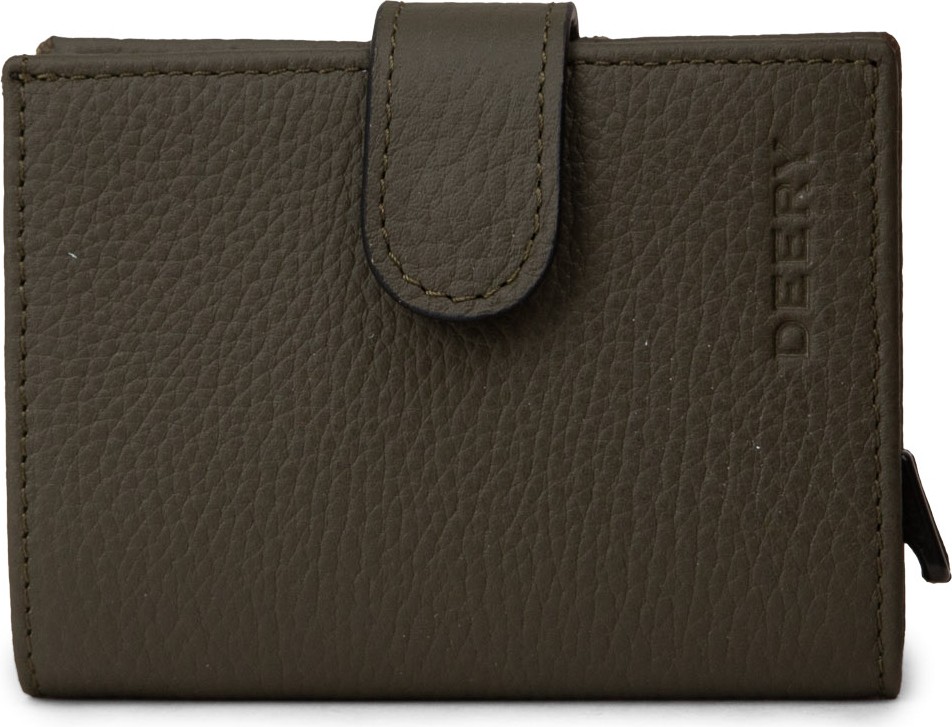 Deery Hakiki Deri Lacivert Mekanizmalı Dikey Erkek Cüzdanı - 00615MLCVZ01