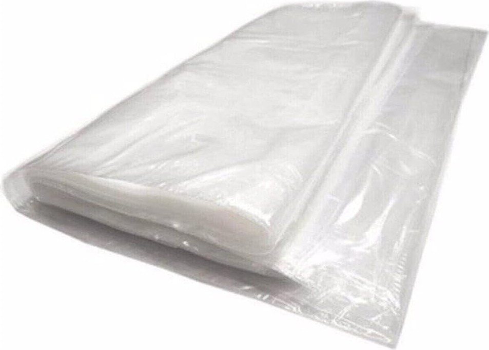 Özkaya Store Vakumsuz Şeffaf Çift Kişilik Yatak Baza Saklama Taşıma Kılıfı Poşeti Torbası - 200X250 Cm. - 1 Adet