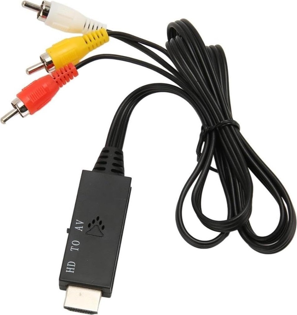Die Grup 4875 HDMI To Rca Av 4K30Hz Çevirici Dönüştürücü Adaptör