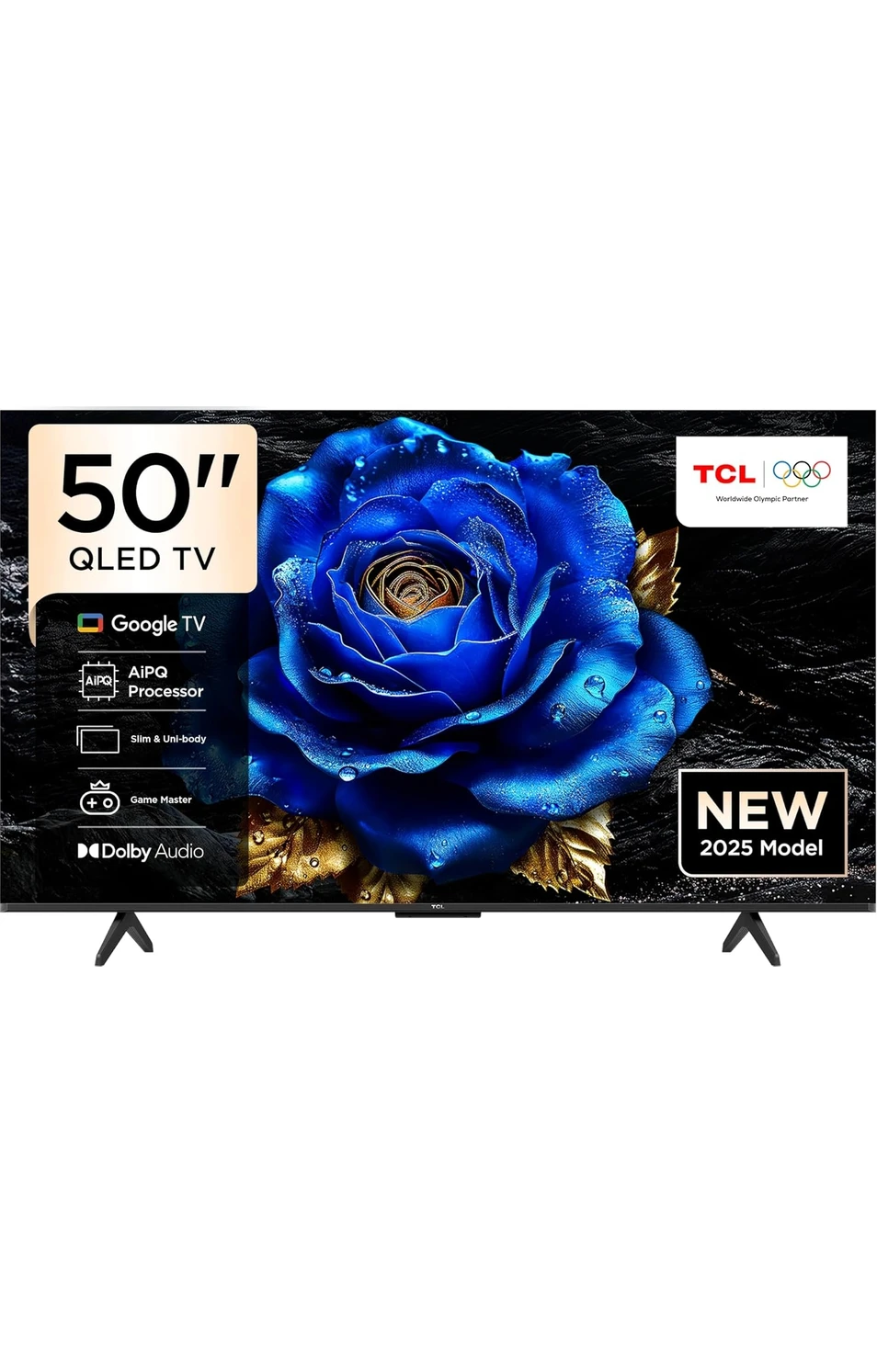 Resim TCL 50T6C 50" 127 Ekran Uydu Alıcılı 4K Ultra HD Google QLED TV 