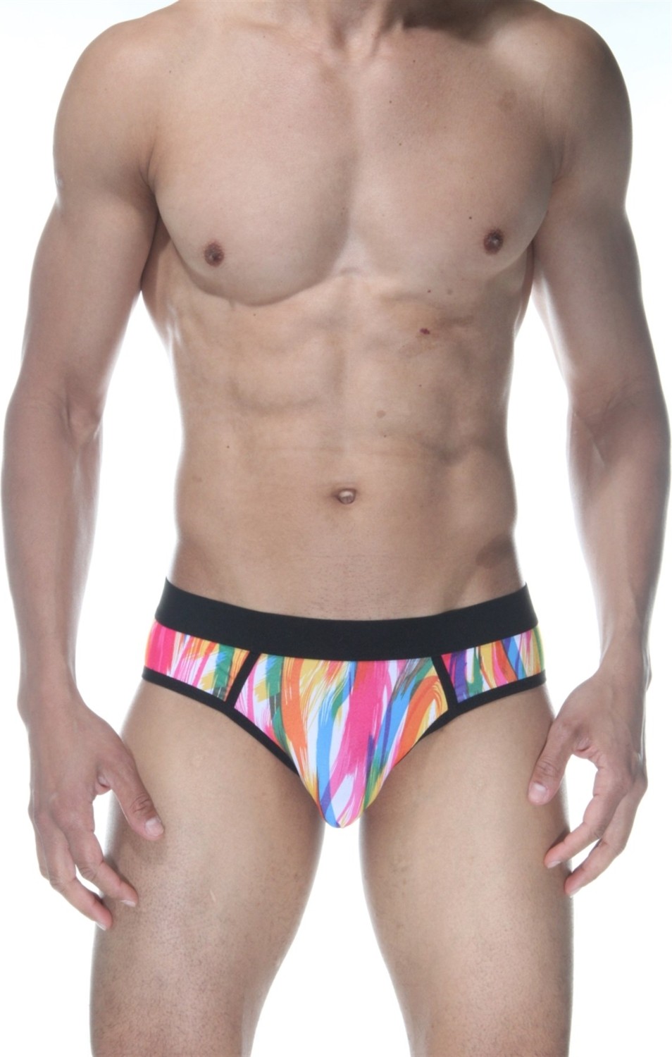 Marsilyan Renkli Jockstrap Erkek Iç Giyim görsel 3