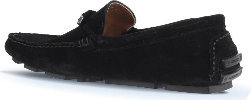 Bueno Shoes Siyah Süet Erkek Loafer 21MA01 görsel 4