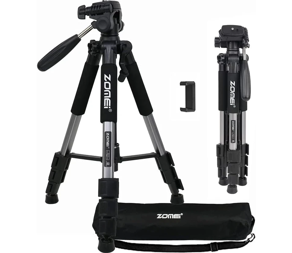 Resim Profesyonel Q111 Taşınabilir 5kg Taşıma Kapasiteli 139,7CM Gri 
