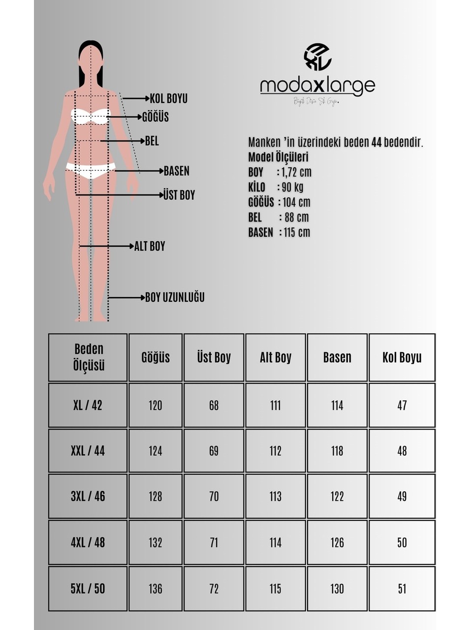 Koza Butik Kadın Büyük Beden Uzun Kollu Leopar Detaylı Kapüşonlu Eşofman Takımı 8296-26 görsel 8