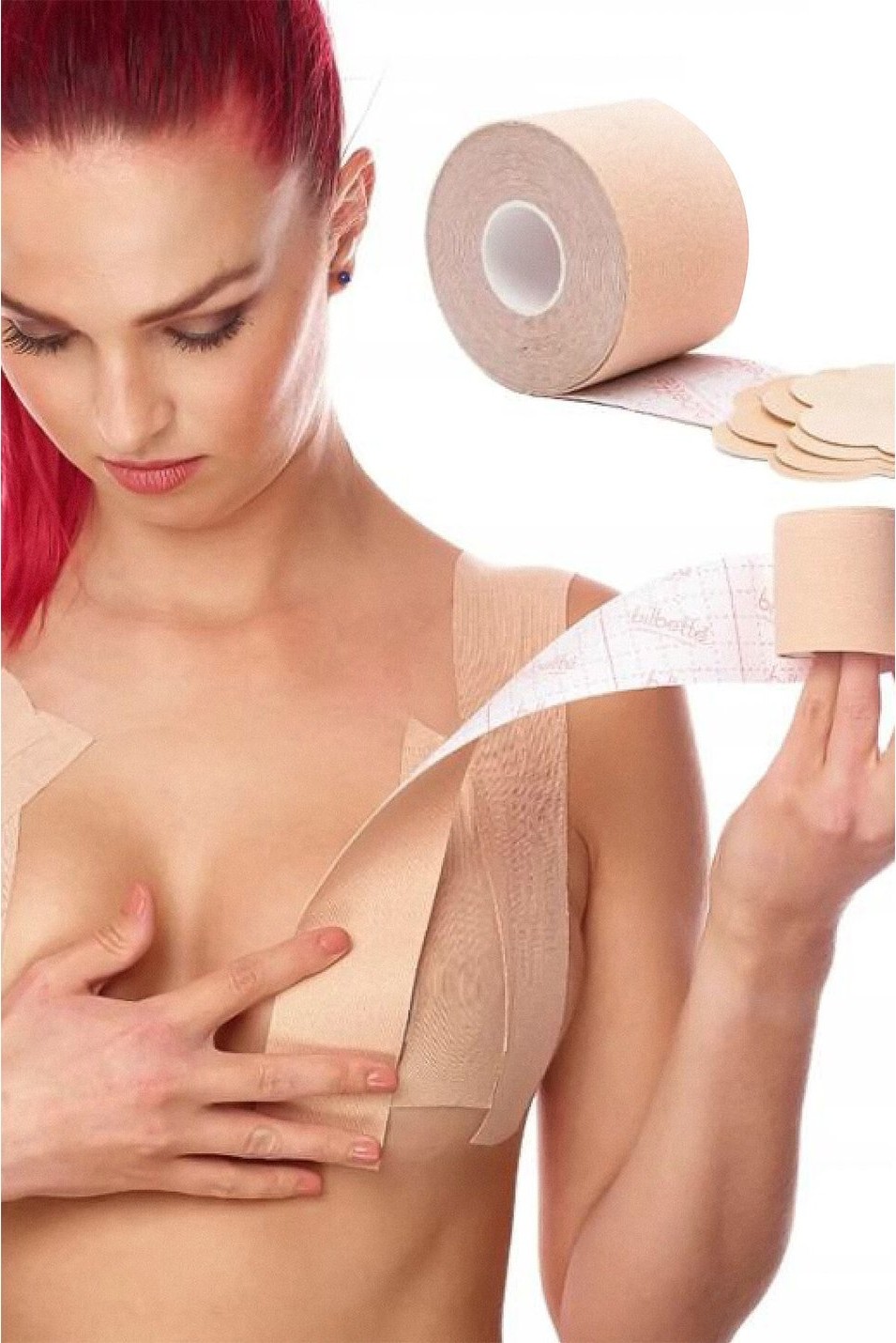 NBB Ten Rengi Breast Lift Göğüs Bandı görsel 3